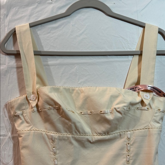 House of Cb - Brand New! Cream Sleeveless Mini Dress - Picture 2 of 7